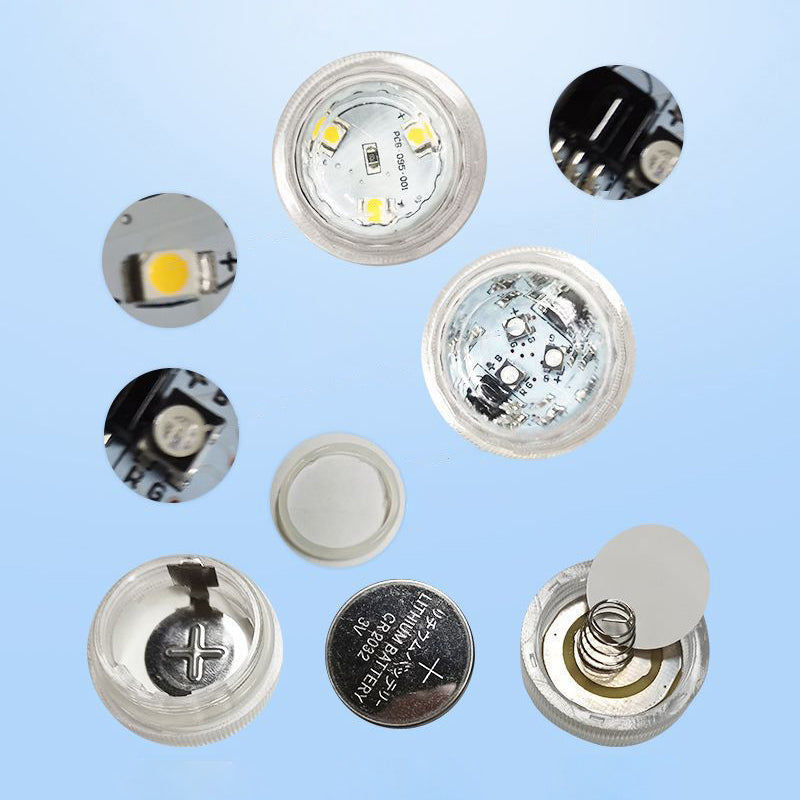 Carvallo Vattentåliga LED Utomhusbelysning | IP68 Underwater Belysning | Batteridriven & Minimalistisk Design | För Trädgård & Terrass Carvallo