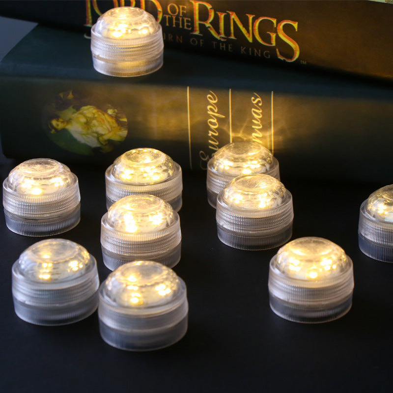 Carvallo Vattentåliga LED Utomhusbelysning | IP68 Underwater Belysning | Batteridriven & Minimalistisk Design | För Trädgård & Terrass Carvallo