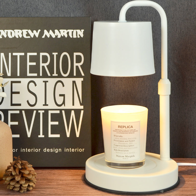 Justerbar Nordic Cylinder LED Wax Smältlampa – Dimbar järndesign MILA Sverige