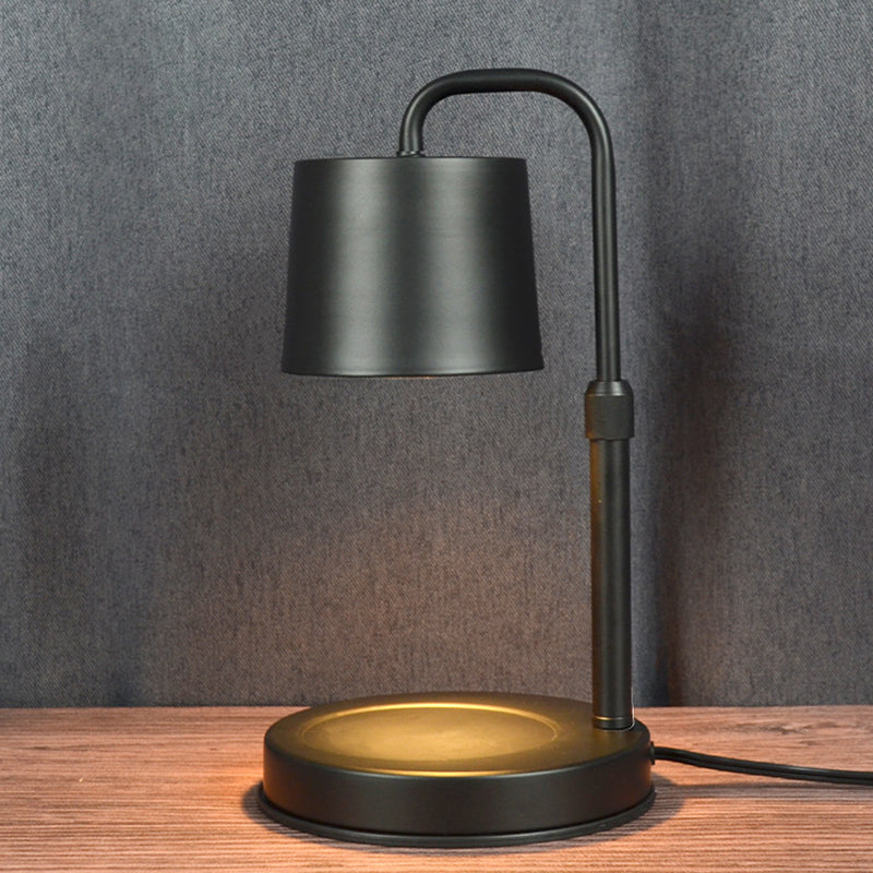 Justerbar Nordic Cylinder LED Wax Smältlampa – Dimbar järndesign MILA Sverige