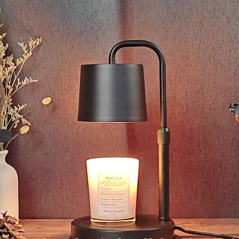 Justerbar Nordic Cylinder LED Wax Smältlampa – Dimbar järndesign MILA Sverige