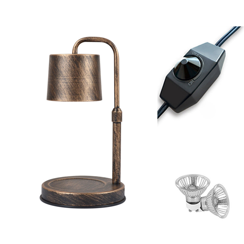 Justerbar Nordic Cylinder LED Wax Smältlampa – Dimbar järndesign MILA Sverige