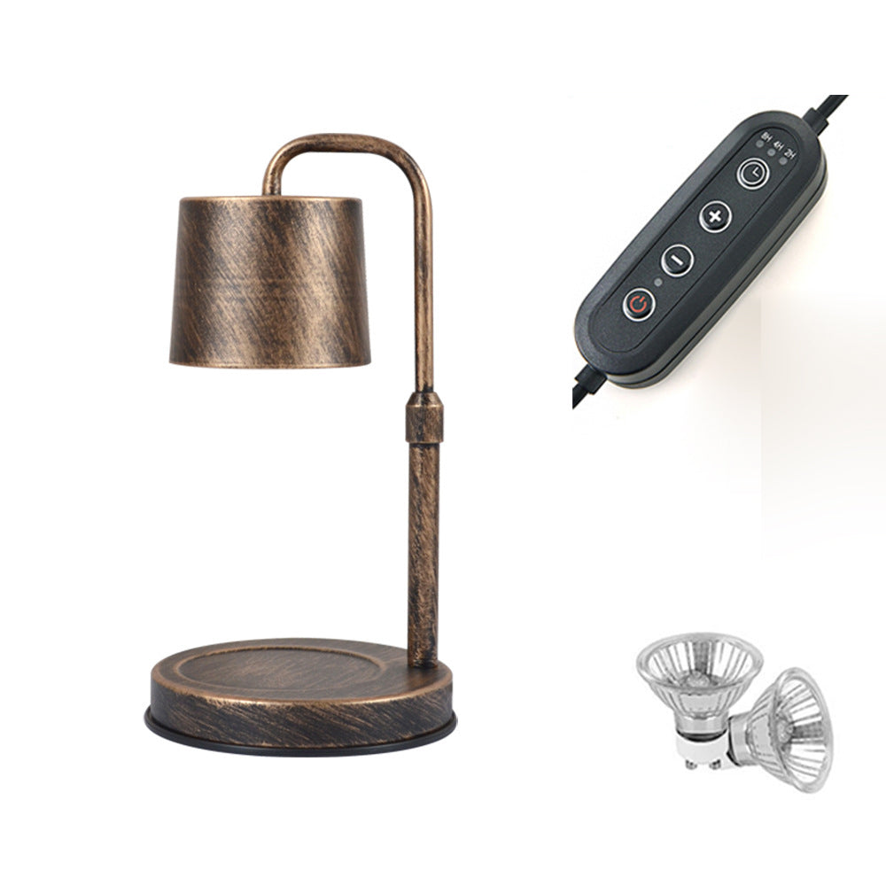 Justerbar Nordic Cylinder LED Wax Smältlampa – Dimbar järndesign MILA Sverige