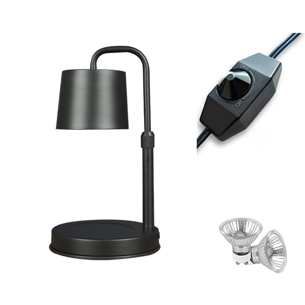 Justerbar Nordic Cylinder LED Wax Smältlampa – Dimbar järndesign MILA Sverige