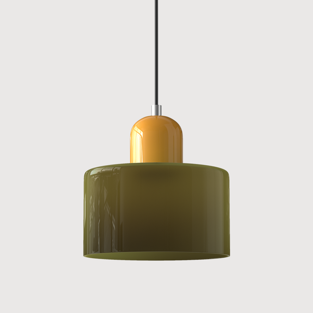 Kreativ Bauhaus Glas Hängande Lampa Carvallo