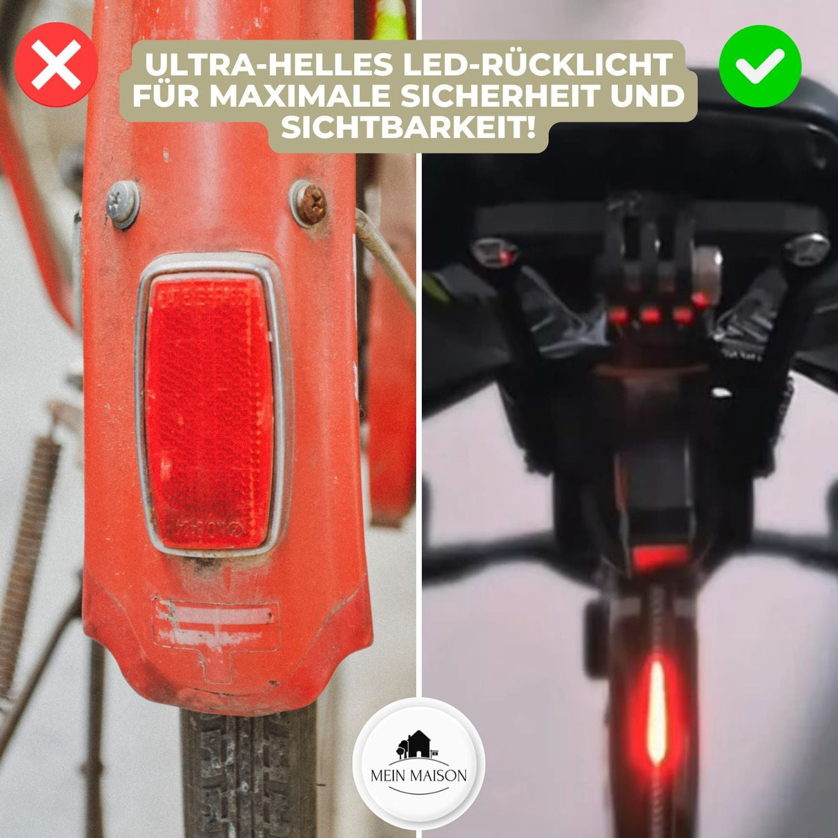 TrailLite™ - LED-cykelbelysning Carvallo