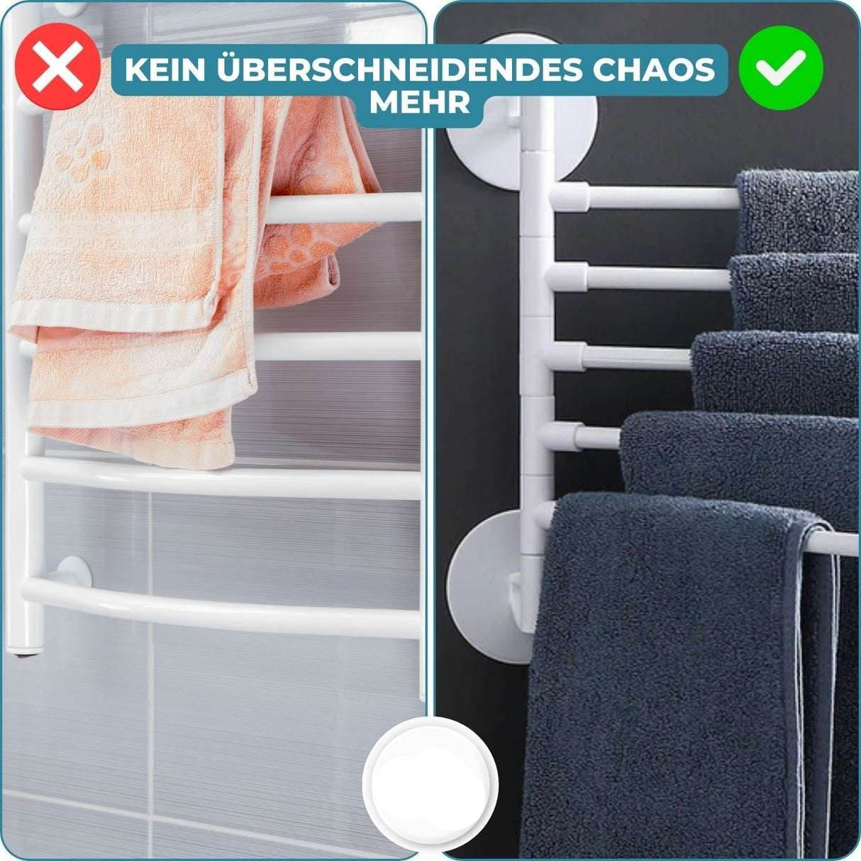 Carvallo - Mühelose Handdukstorkning när som helst Carvallo