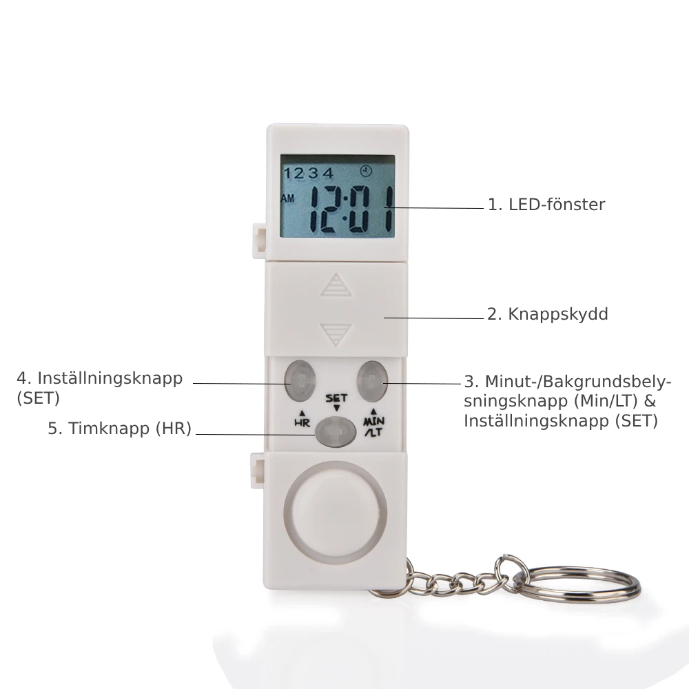 Smart Pillerdoserare med Alarm-Hemnix-Hemnix