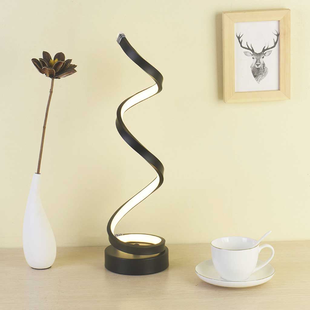 LED Bordslampa Modern Spiraldesign Carvallo