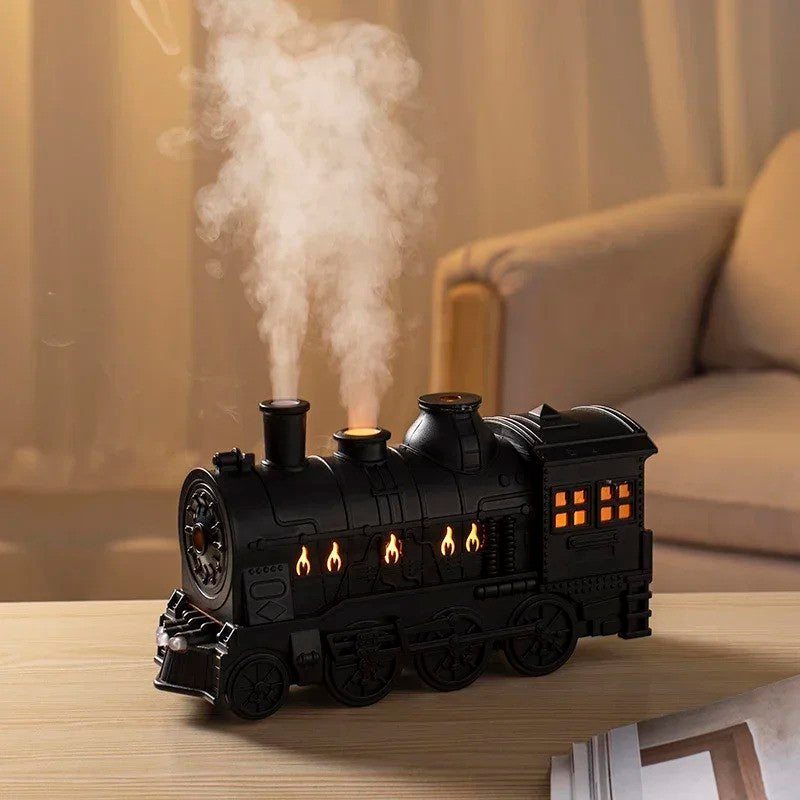 Aromaterapi Diffuser Vintage Tåg Luftfuktare Carvallo