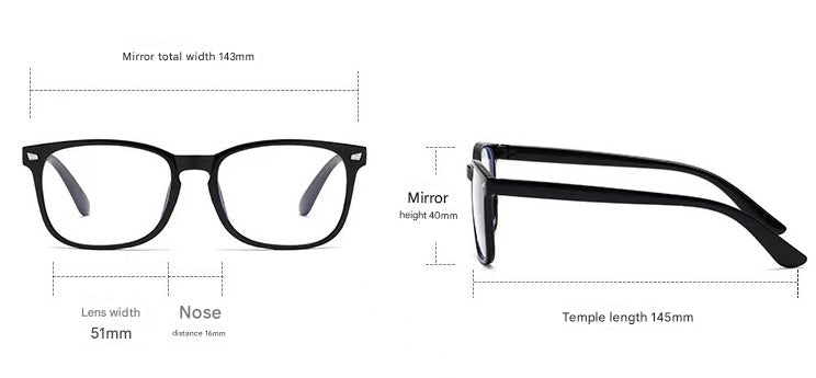 Blåljus Glasögon som skyddar ögonen mot skärmljus-Hemnix-Hemnix