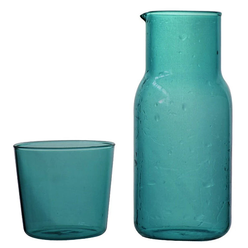 Glas Kanna & Tumblers Set – 500ml Borosilikat Vattenset Carvallo