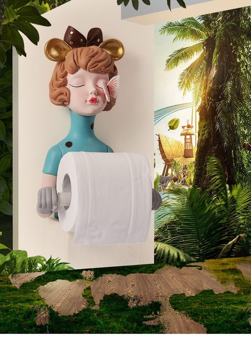 LushNest - Nyckfull Fjärilsjungfruns näsdukshållare MILA Sverige