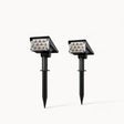 Trådlös LED solcells trädgårdsspotlight Deluxe för enkel belysning Carvallo