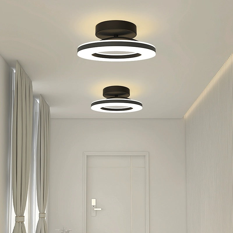 Modern Järn Hallway LED Taklampa för Elegant Atmosfär Carvallo