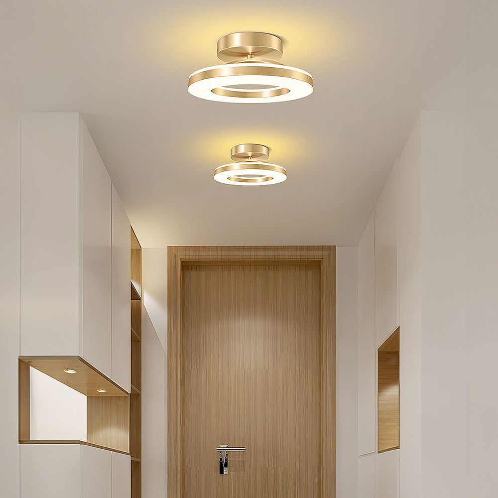 Modern Järn Hallway LED Taklampa för Elegant Atmosfär Carvallo