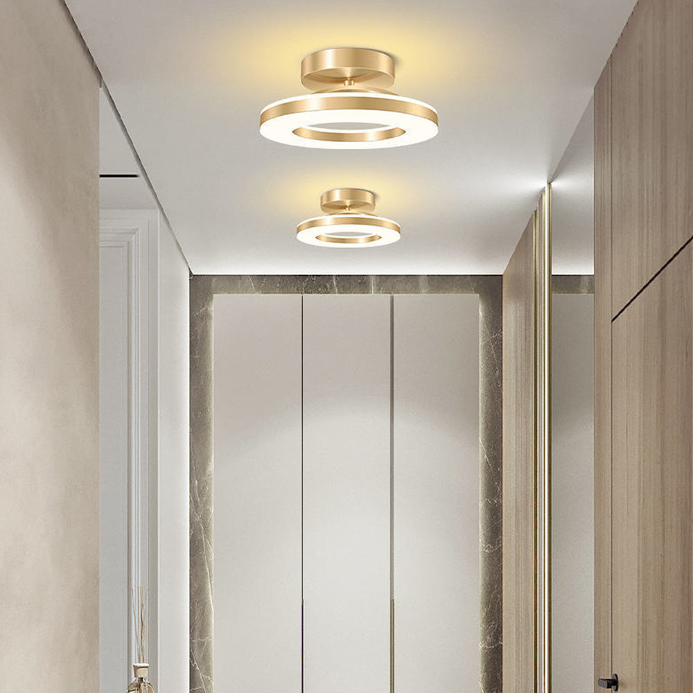 Modern Järn Hallway LED Taklampa för Elegant Atmosfär Carvallo
