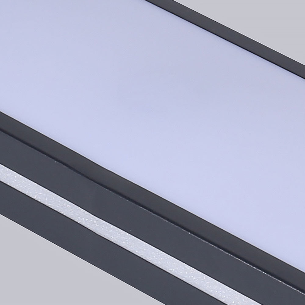 Modern nordisk minimalistisk lång LED takbelysning för ditt hem Carvallo