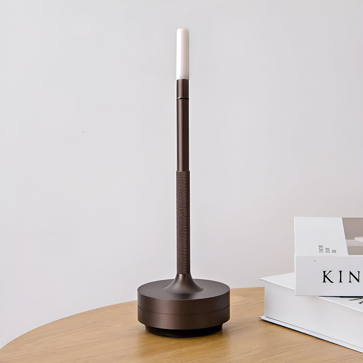 CandleBreeze Lampa - Trådlös uppladdningsbar bordslampa - Hem- och utomhuscampinglampa Carvallo