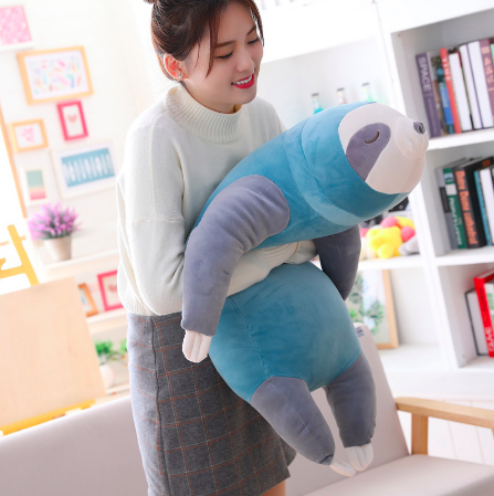 Plush Toy Mjuk Sloth Kudde för Barn Carvallo