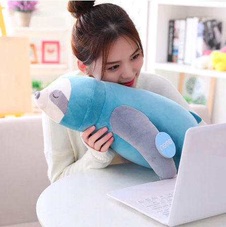 Plush Toy Mjuk Sloth Kudde för Barn Carvallo