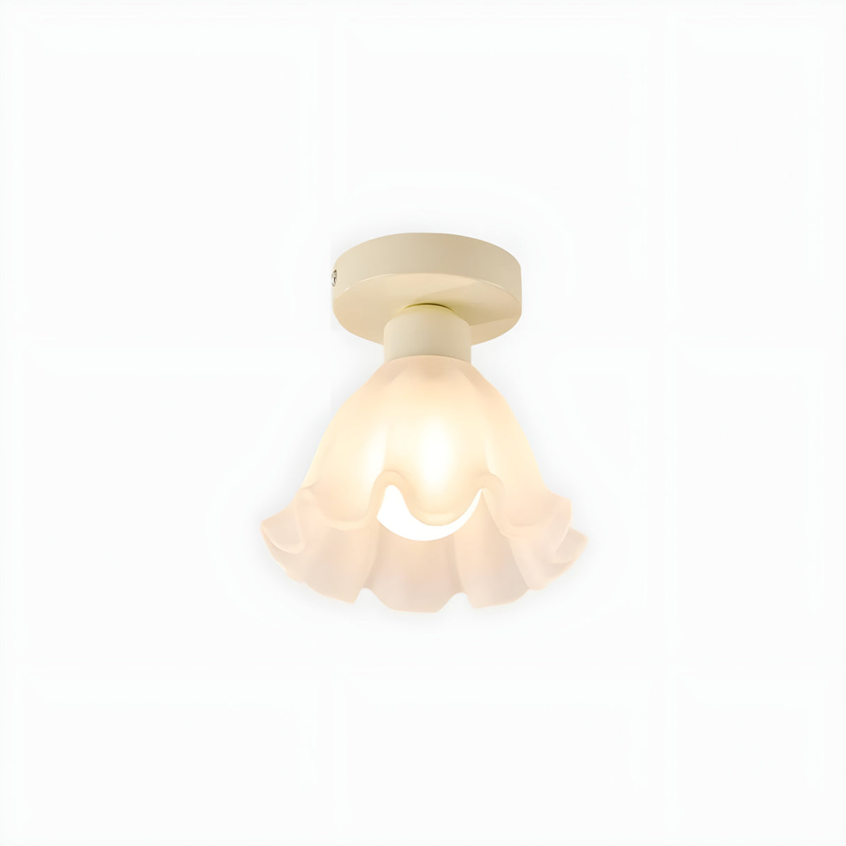 CeramiLume Lampa - Nordisk keramik glas LED Lampa Carvallo