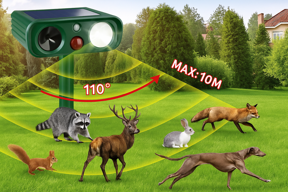 SolarDrive Anti-Djur Skrämmare-VaruZ-Hemnix
