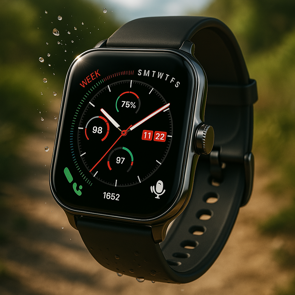 Smartwatch Fitness Tracker med Hälsövervakning Carvallo