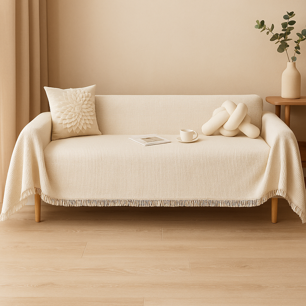 Carvallo - Andningsbart Vävt Sofföverdrag för Stilfull Komfort och Skyddande Passform Carvallo
