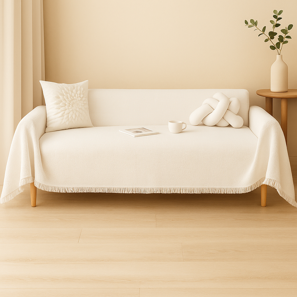 Carvallo - Andningsbart Vävt Sofföverdrag för Stilfull Komfort och Skyddande Passform Carvallo