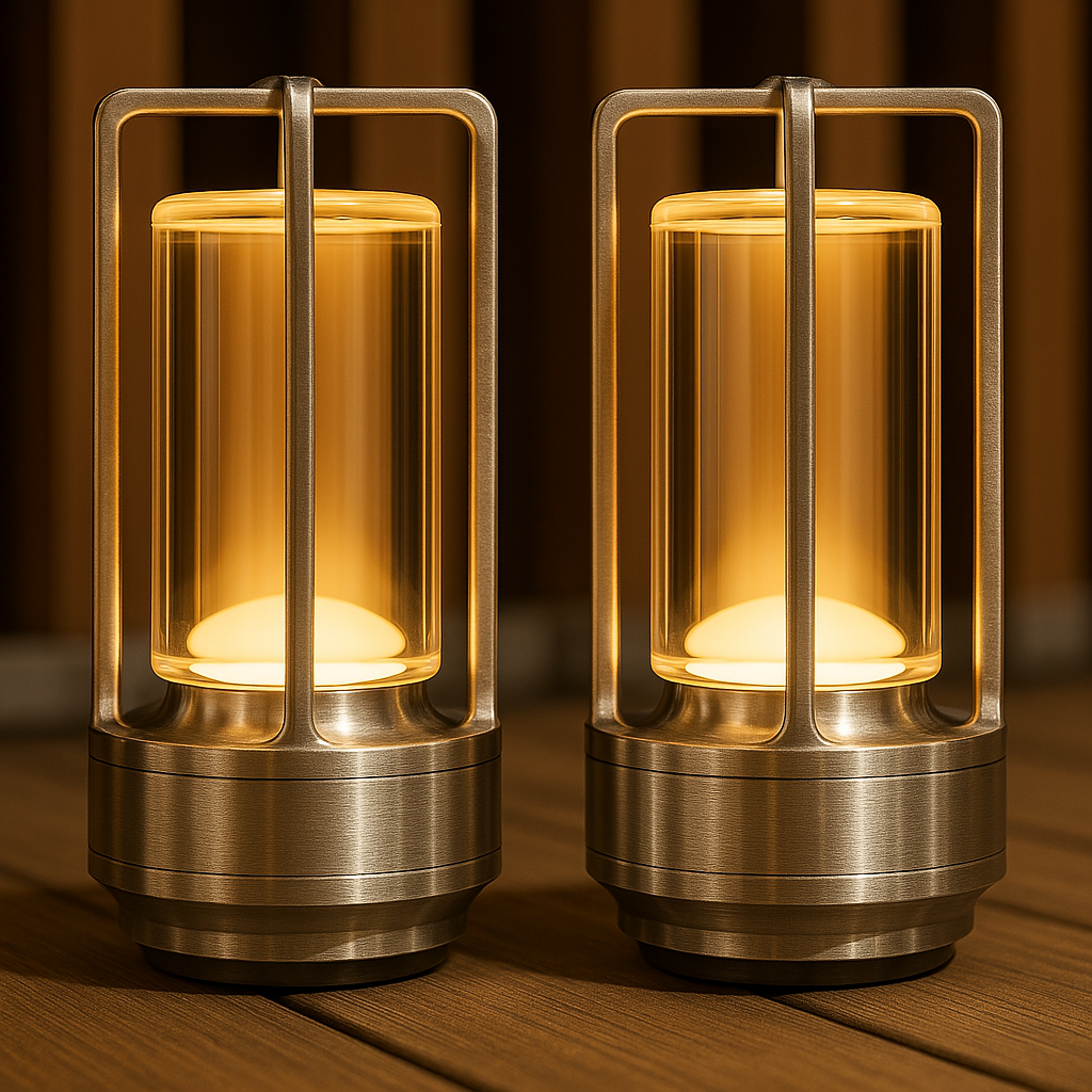 GlowVela – Luxe Kristalllykta Carvallo