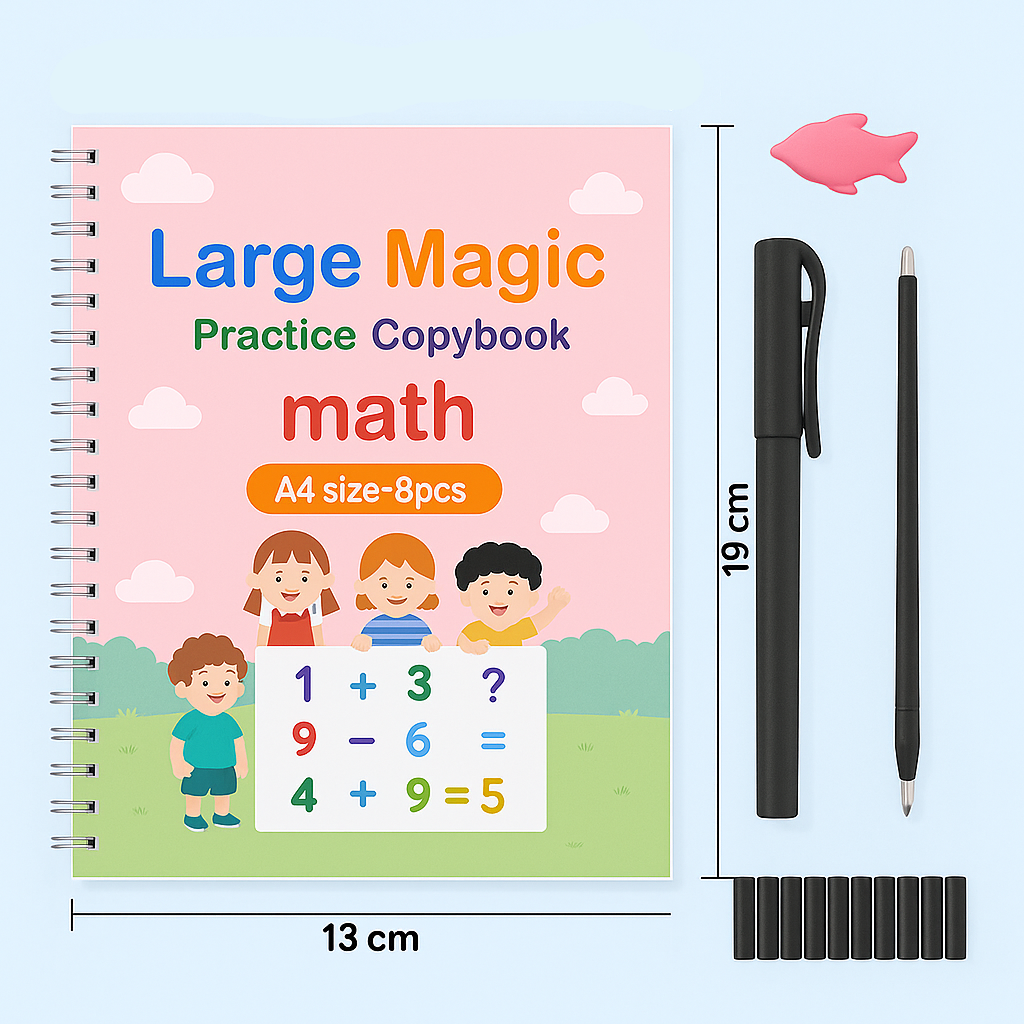 Handskrivning Övningsböcker för Barn Lärande Carvallo