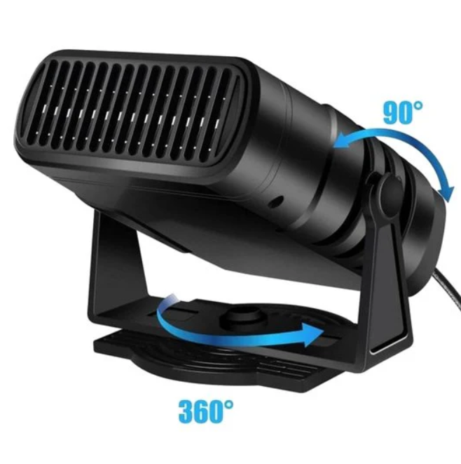 QuickHeat - 12 V bärbar värmare för snabb uppvärmning, kylning och avdunstning Carvallo