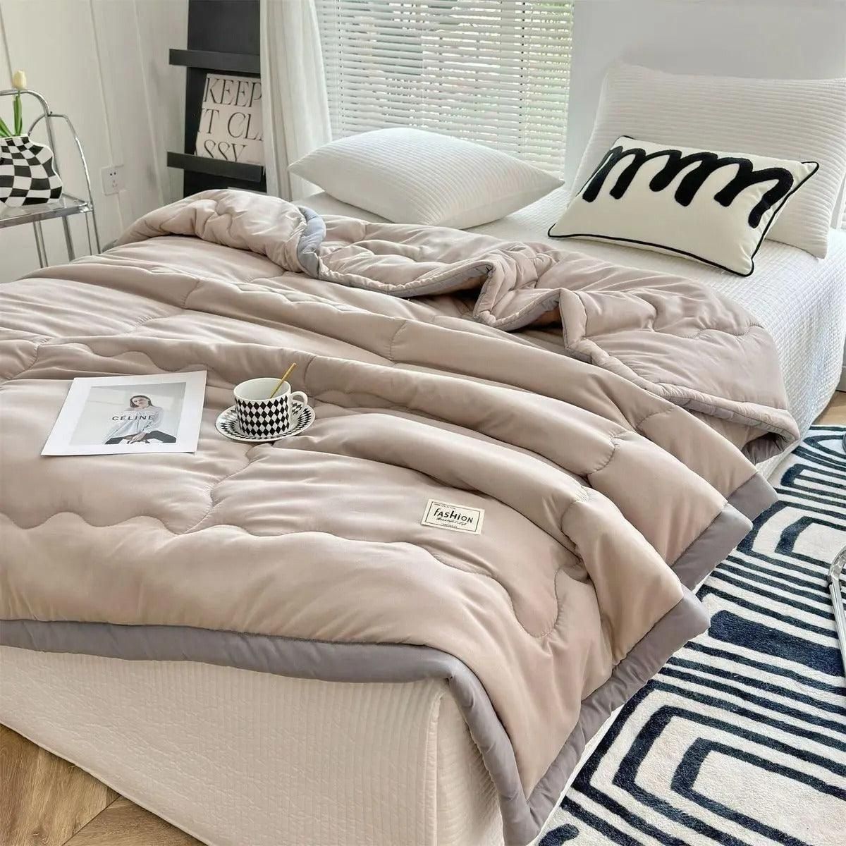 BreezyDreams Täcke - Fuzzy svala sommartäcke Carvallo