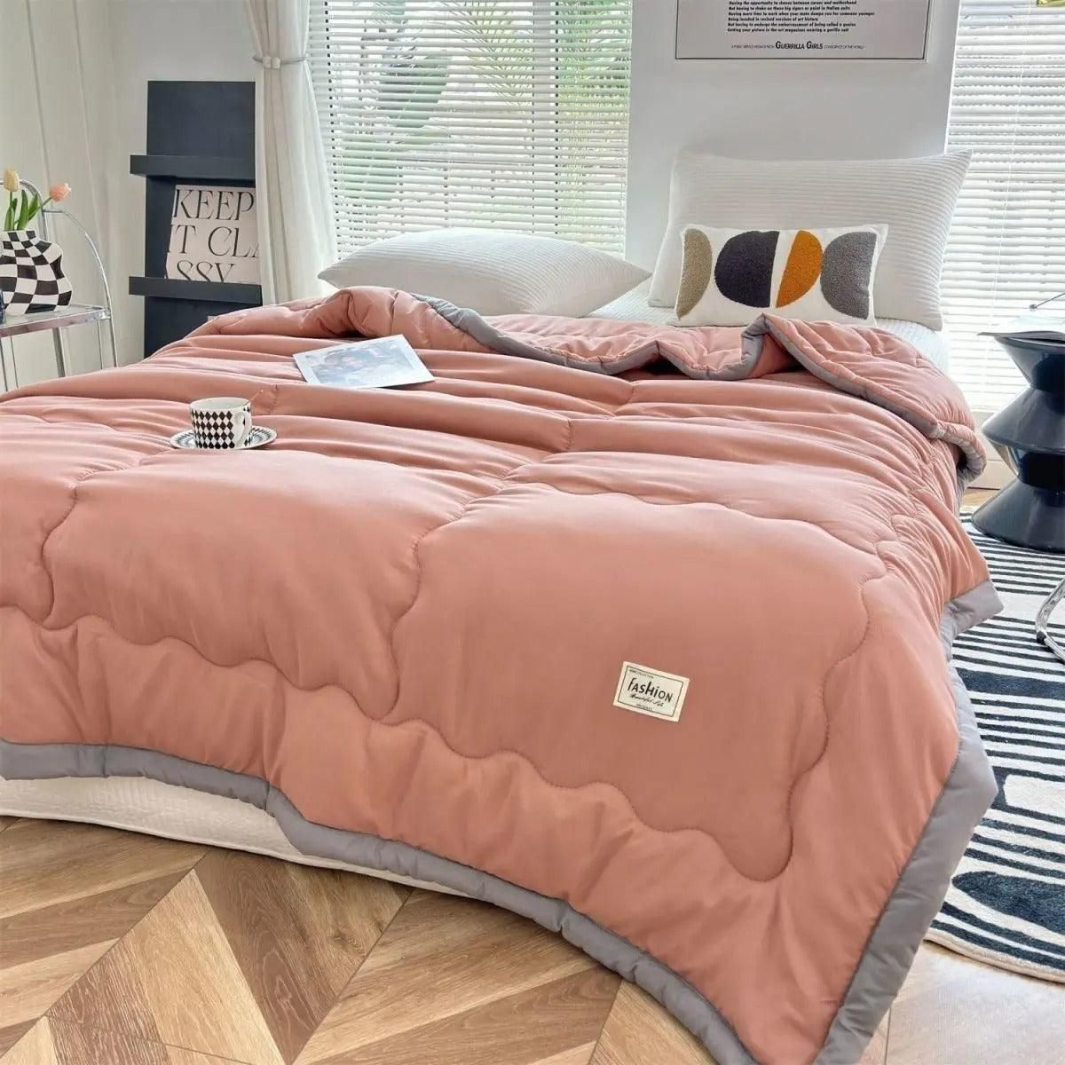 BreezyDreams Täcke - Fuzzy svala sommartäcke Carvallo