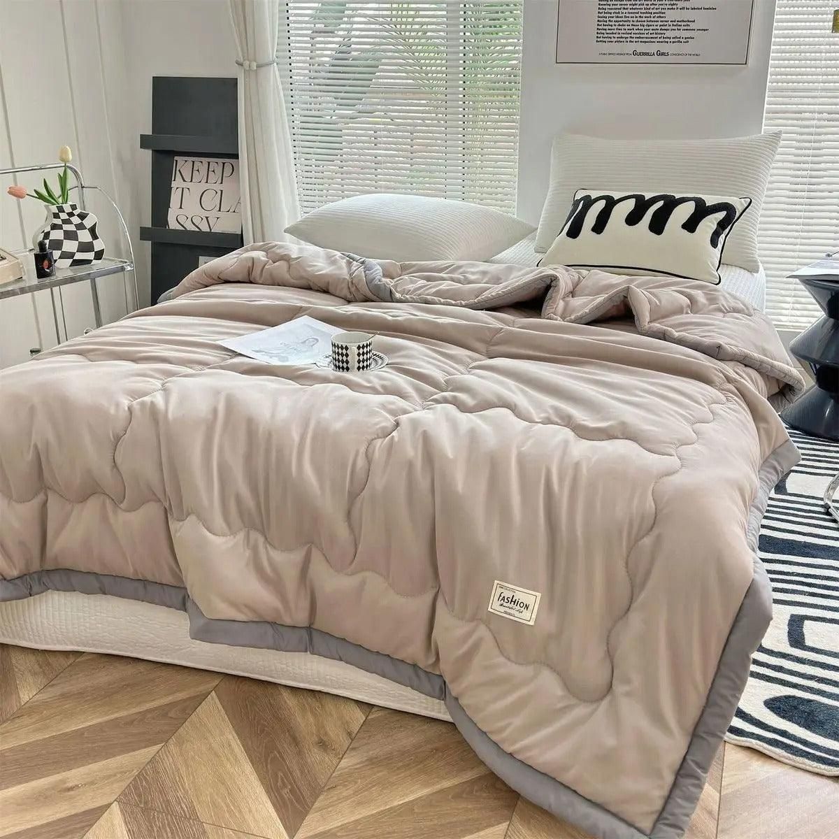 BreezyDreams Täcke - Fuzzy svala sommartäcke Carvallo