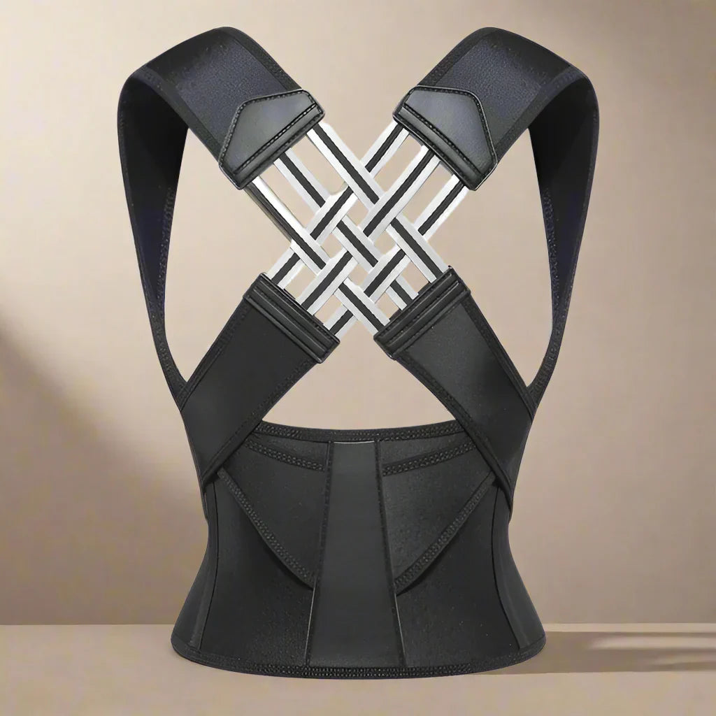 Royallure Hållningskorrigerande Bälte – Ryggstödsstödband för Smärtlindring & Förbättrad Spinal Justering Carvallo