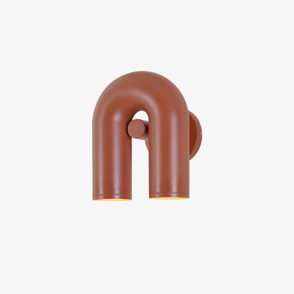 Samtida U-formad Vägglampa Carvallo