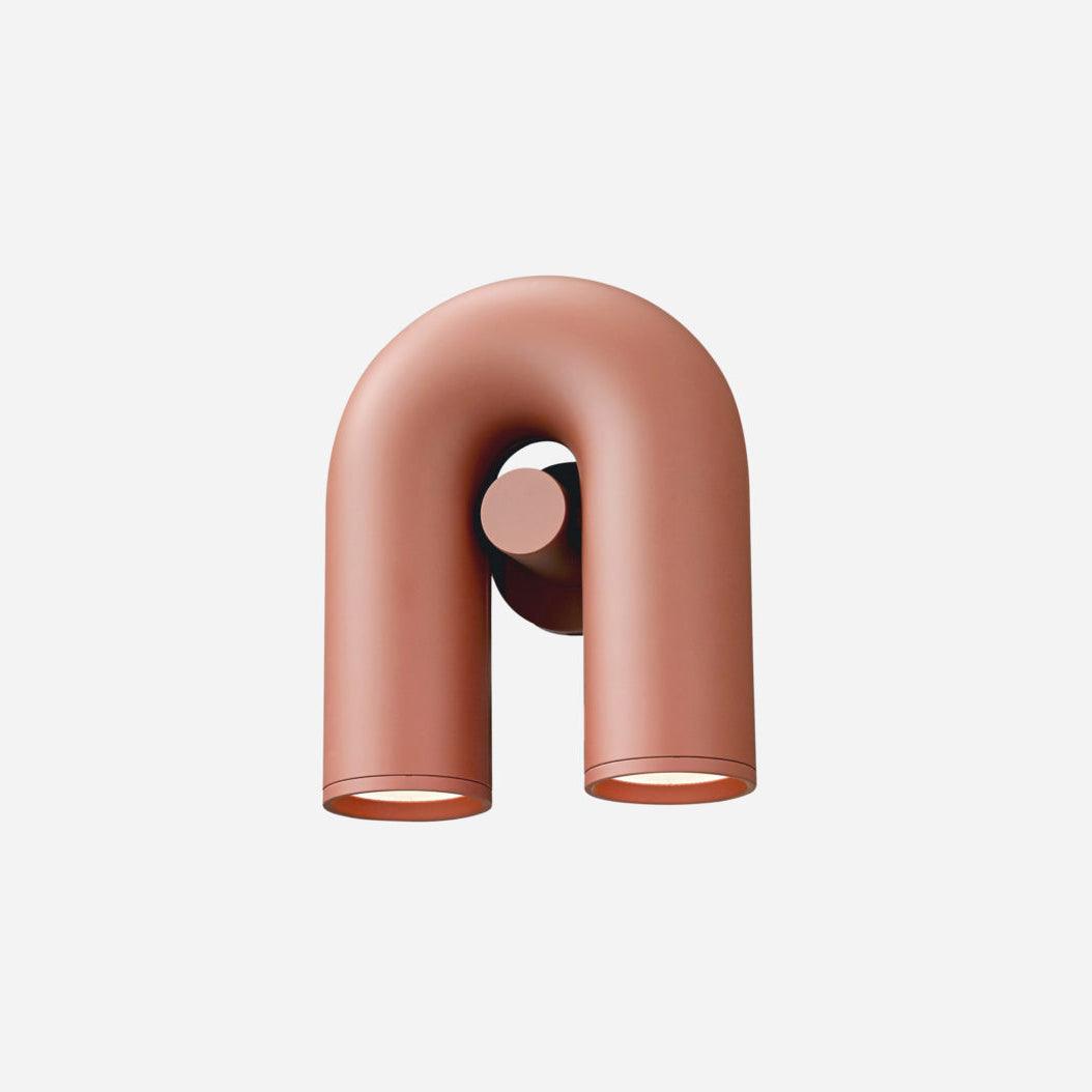 Samtida U-formad Vägglampa Carvallo