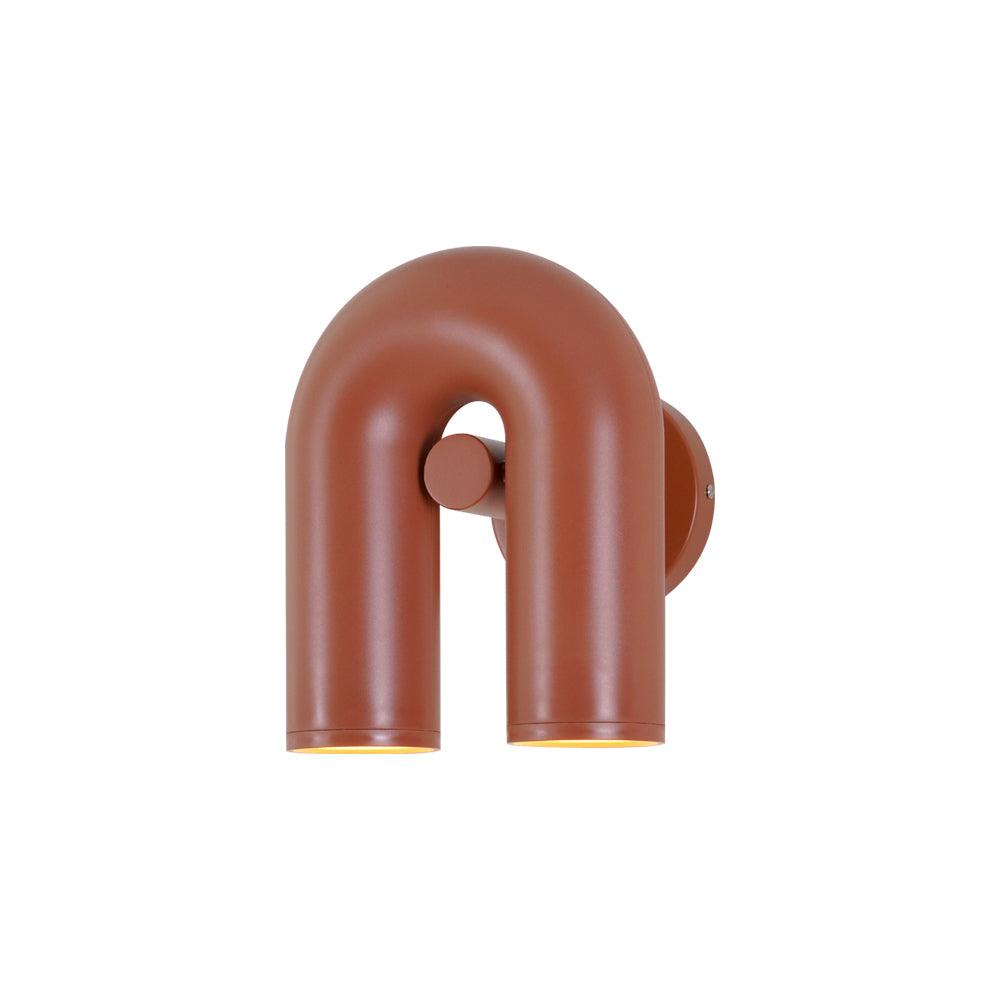 Samtida U-formad Vägglampa Carvallo