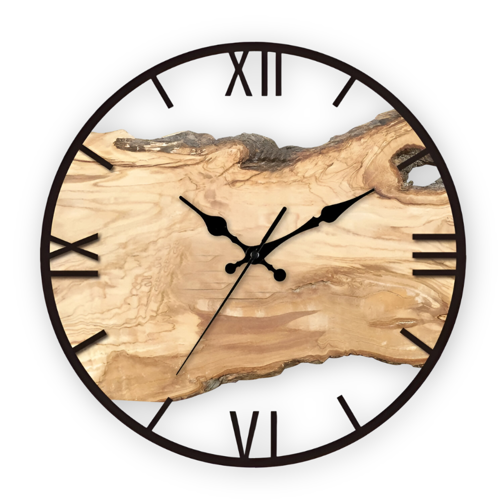 ClearTime Väggklocka – Modern & Minimalistisk Akryldesign Hemnix