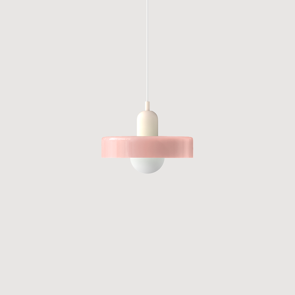 Bauhaus Inspired Colorful Glass Pendant Lamp Carvallo