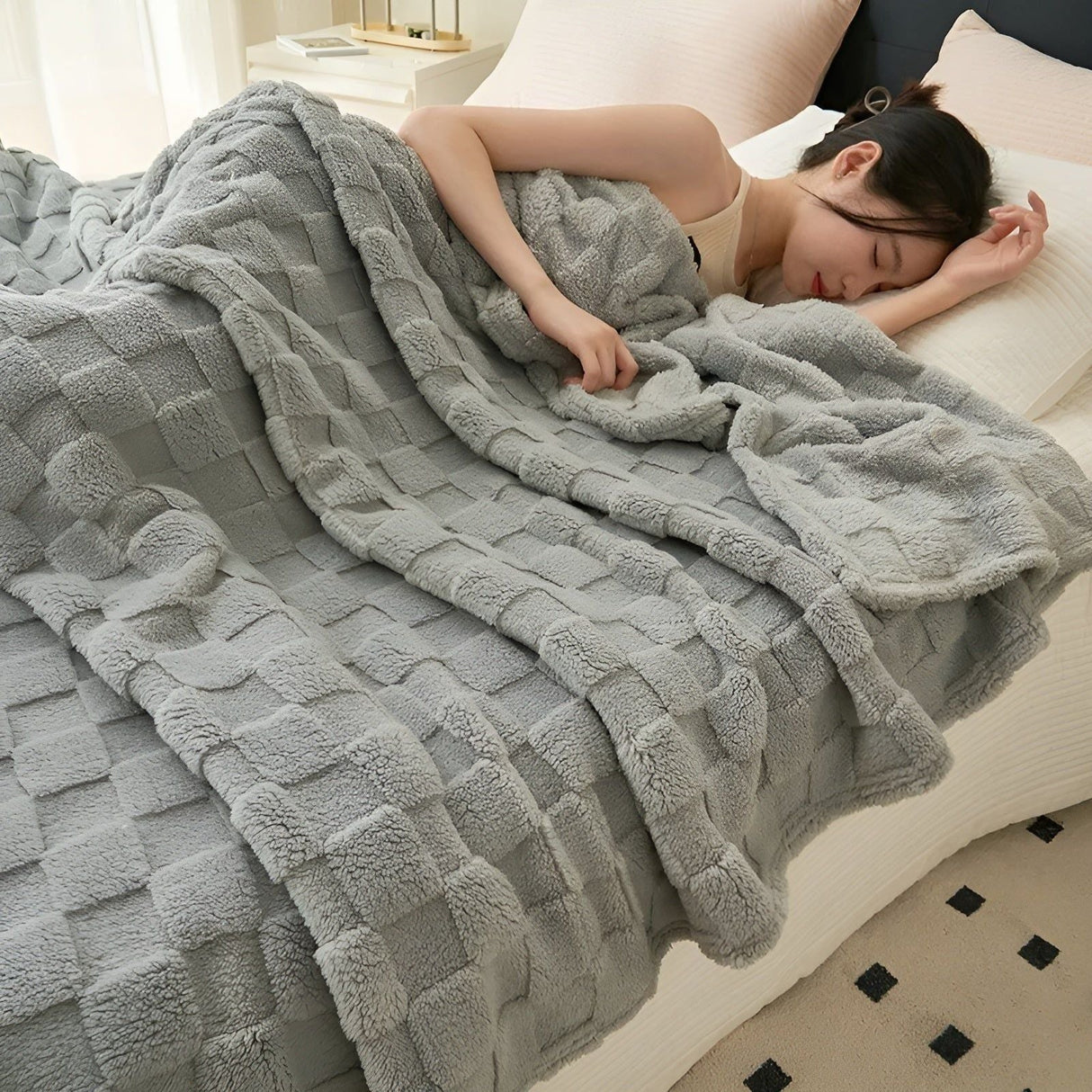 ComfortWrap Täck - Mjuk multifunktionell fleece-täck Carvallo