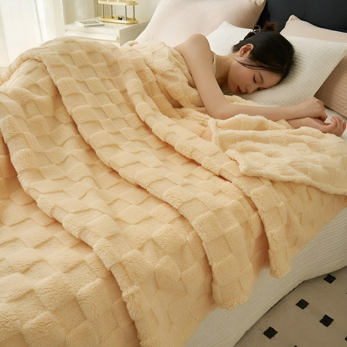 ComfortWrap Täck - Mjuk multifunktionell fleece-täck Carvallo
