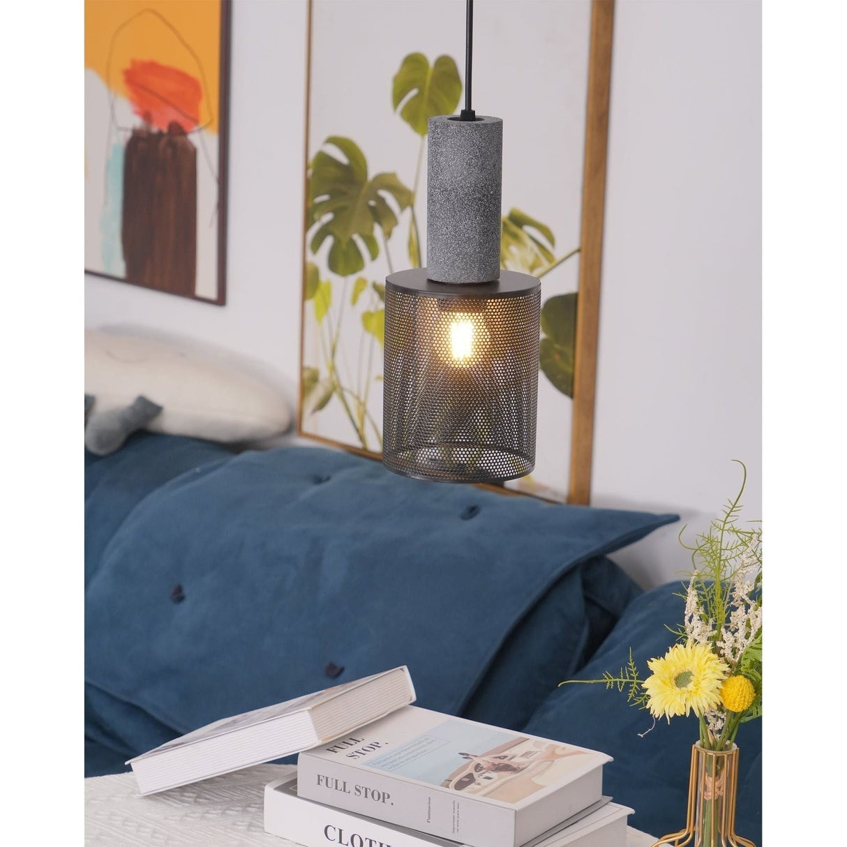 Klassisk taklampa – Dekorativ taklampa med varmt, mysigt ljus Carvallo