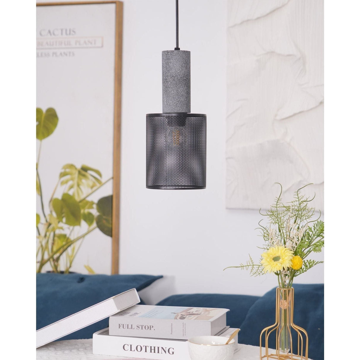 Klassisk taklampa – Dekorativ taklampa med varmt, mysigt ljus Carvallo