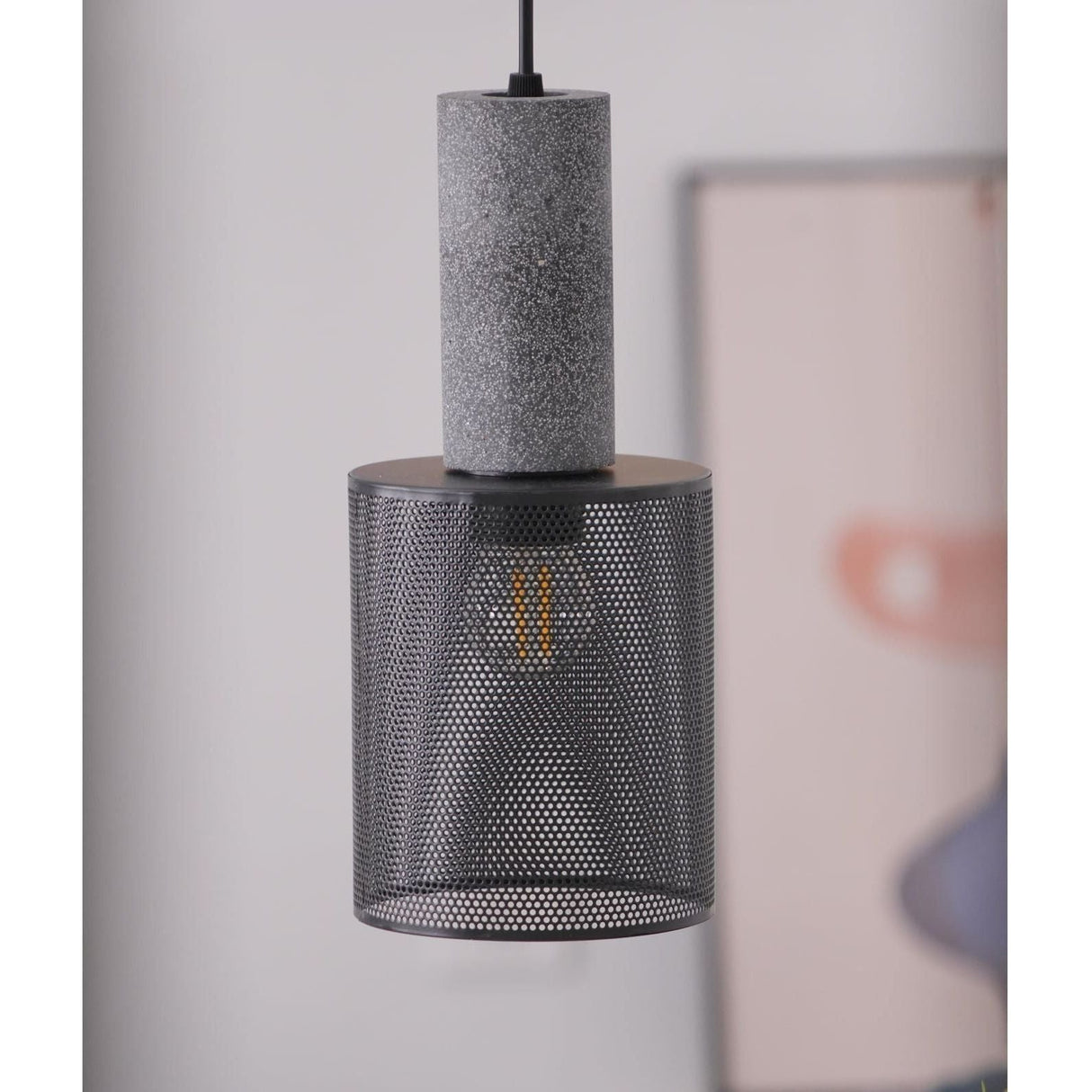 Klassisk taklampa – Dekorativ taklampa med varmt, mysigt ljus Carvallo