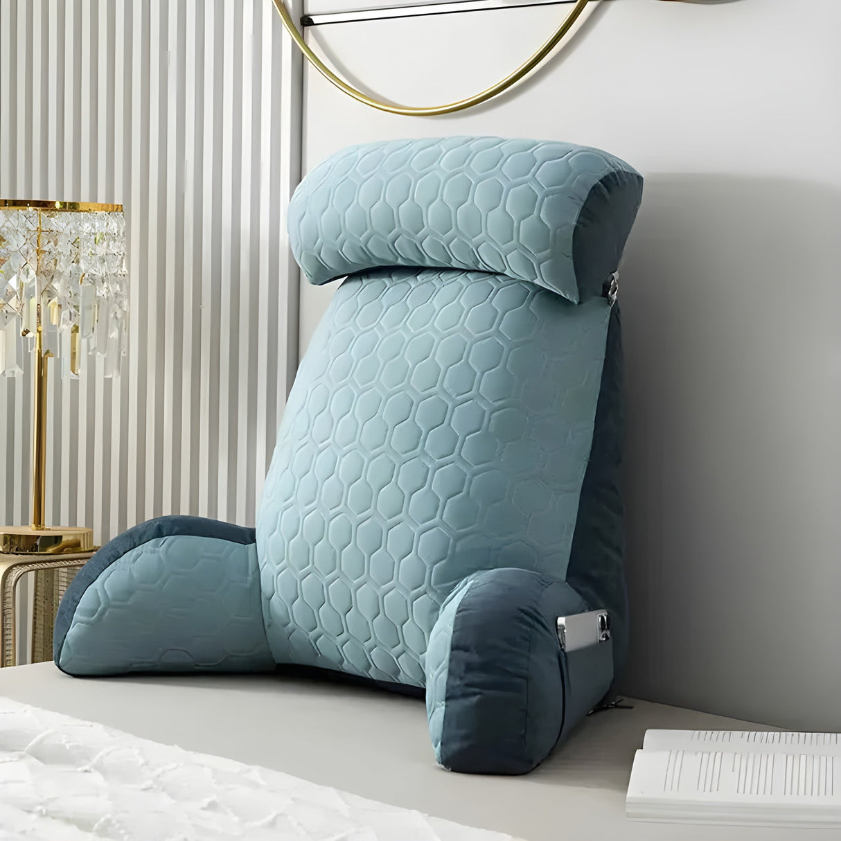 ComfortPeak Pillow - Kylande latex ryggstöd huvudkudde Carvallo