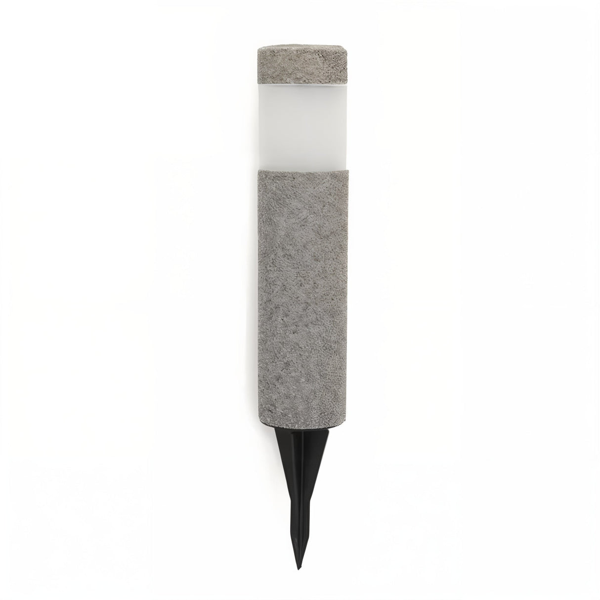 Carvallo Trädgårdslampa | Solenergi LED Pelare | Väderbeständig & Elegant | 38 cm Höjd Carvallo