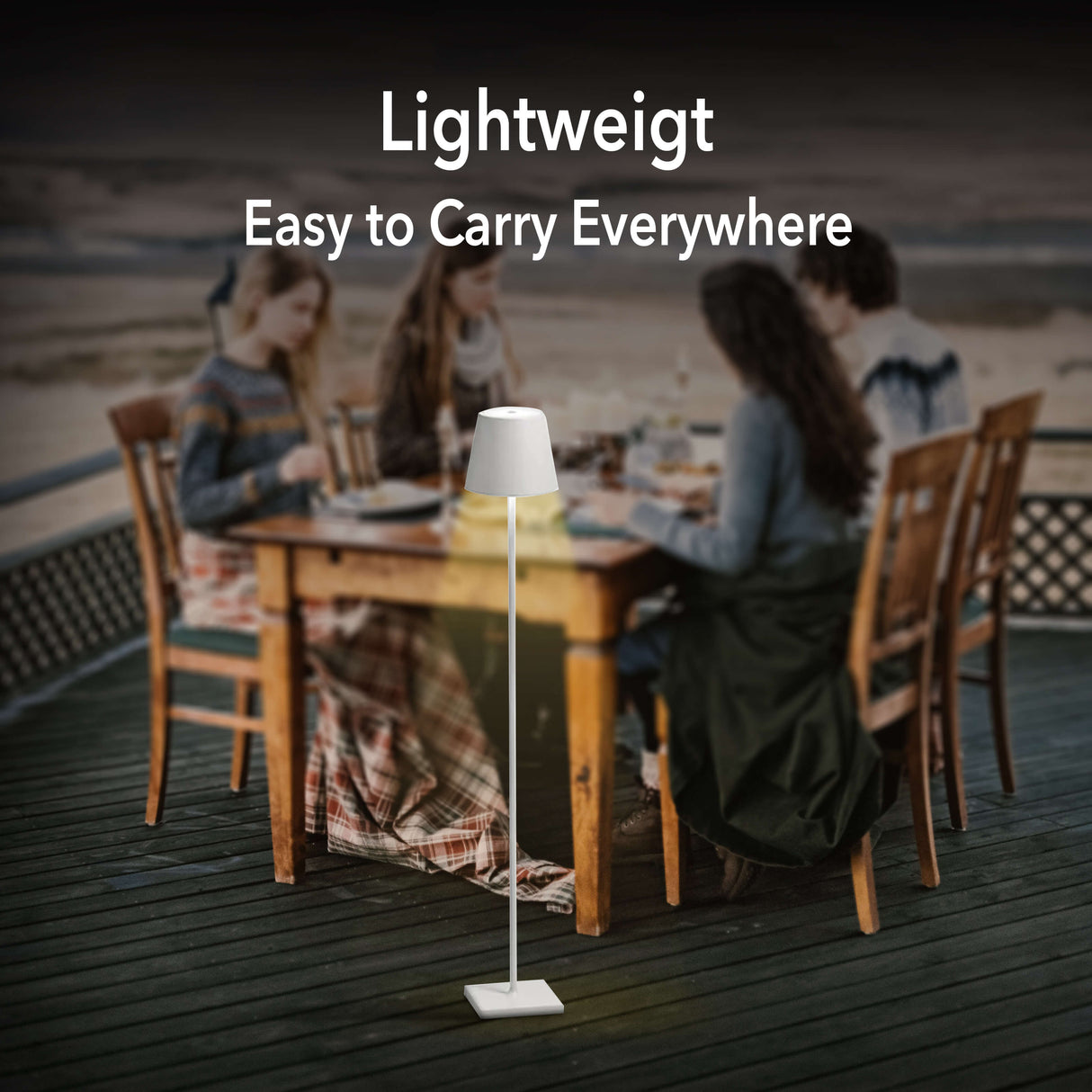 Royaleva Trådlös Golvlampa – Sleek Modern Vattentålig LED-belysning för Hem och Kontor Carvallo